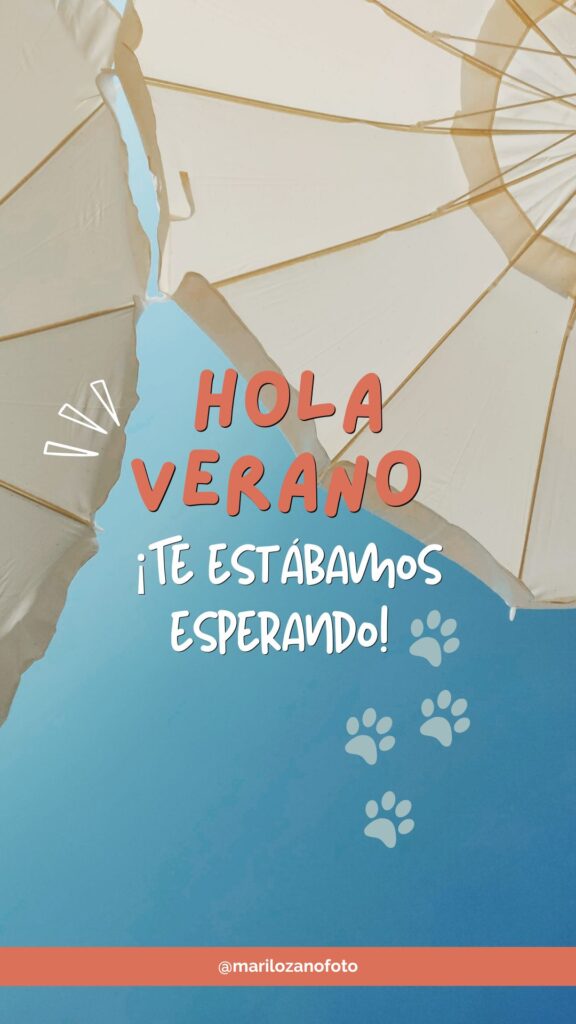 Historia De Instagram Bienvenido Verano Mar Aesthetic Azul